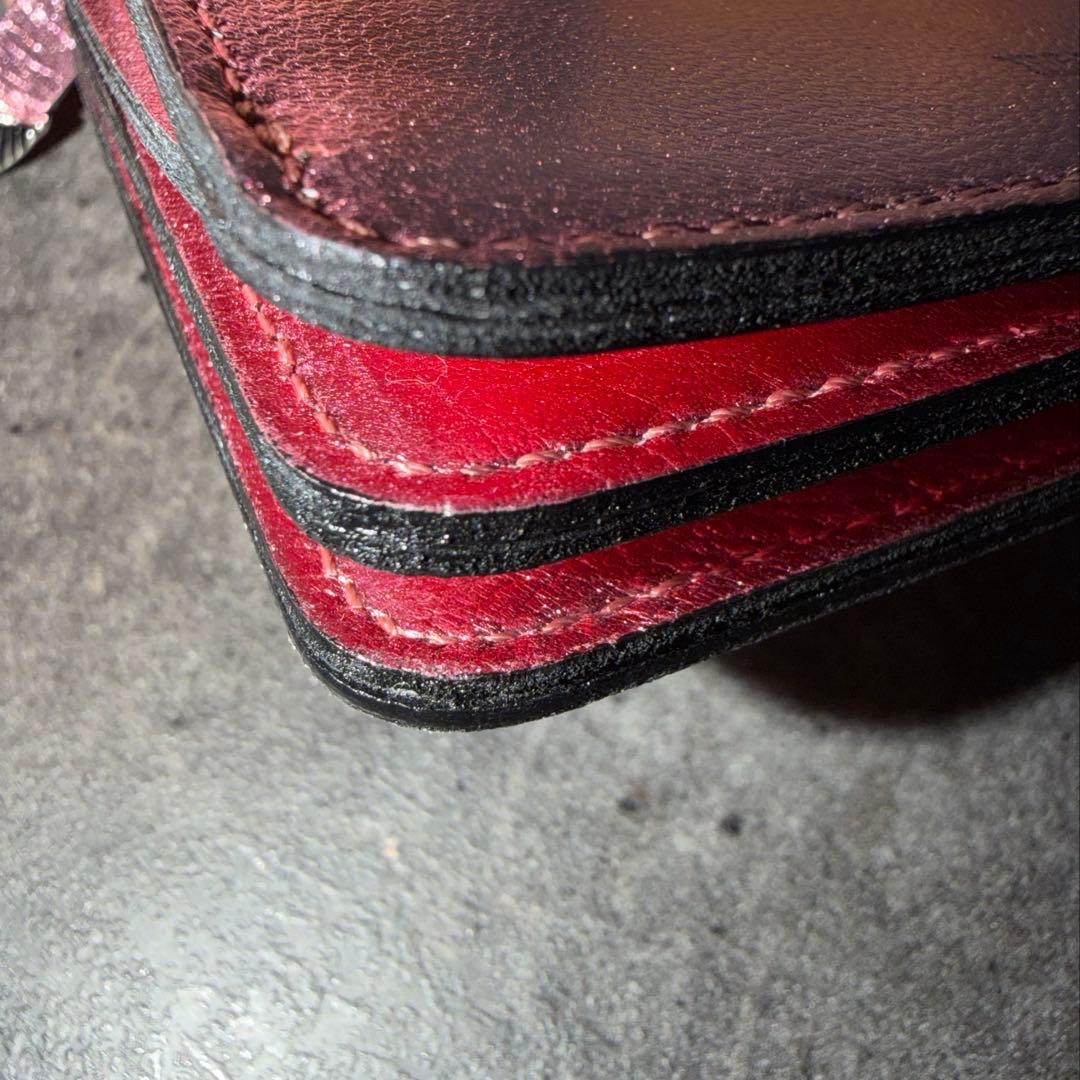 TOGA TOO LEATHER WALLET SP ピンク