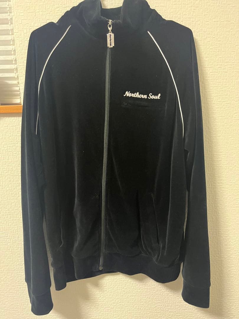 ダイリク　23AW ベロアジャケット　ブラック