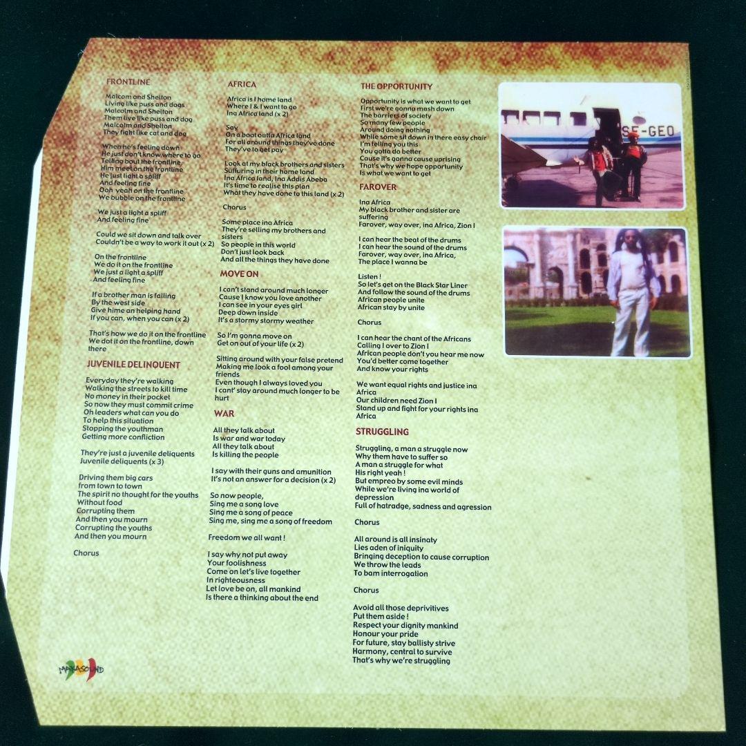洋楽 BLACK ROOTS On the frontline 2LP