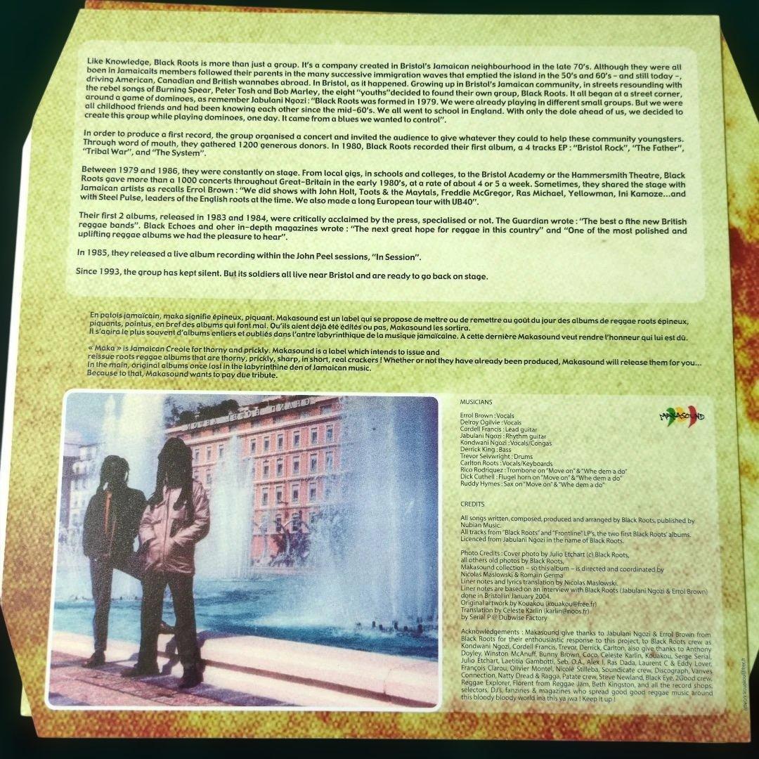 洋楽 BLACK ROOTS On the frontline 2LP