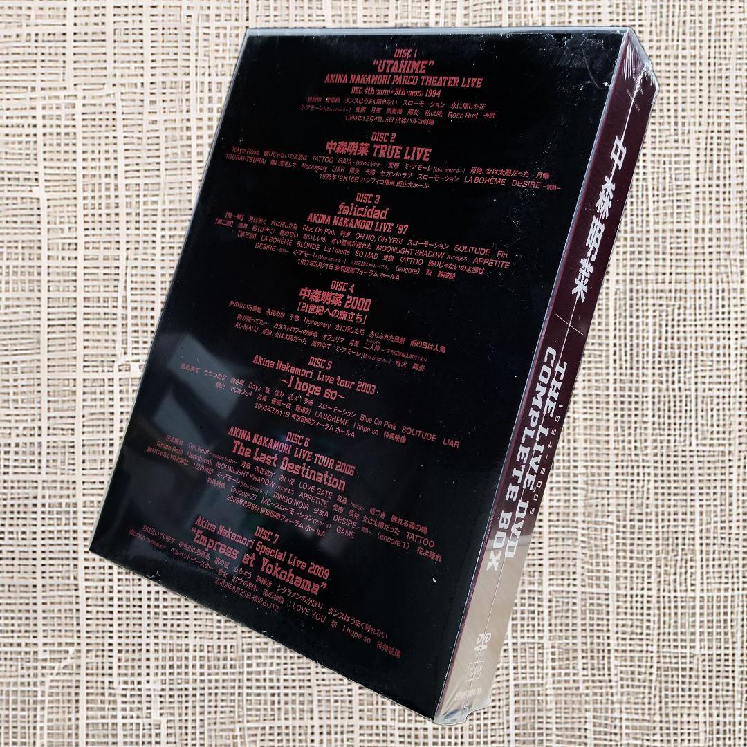 中森明菜　「THE LIVE」 COMPLETE BOX 1994~2009
