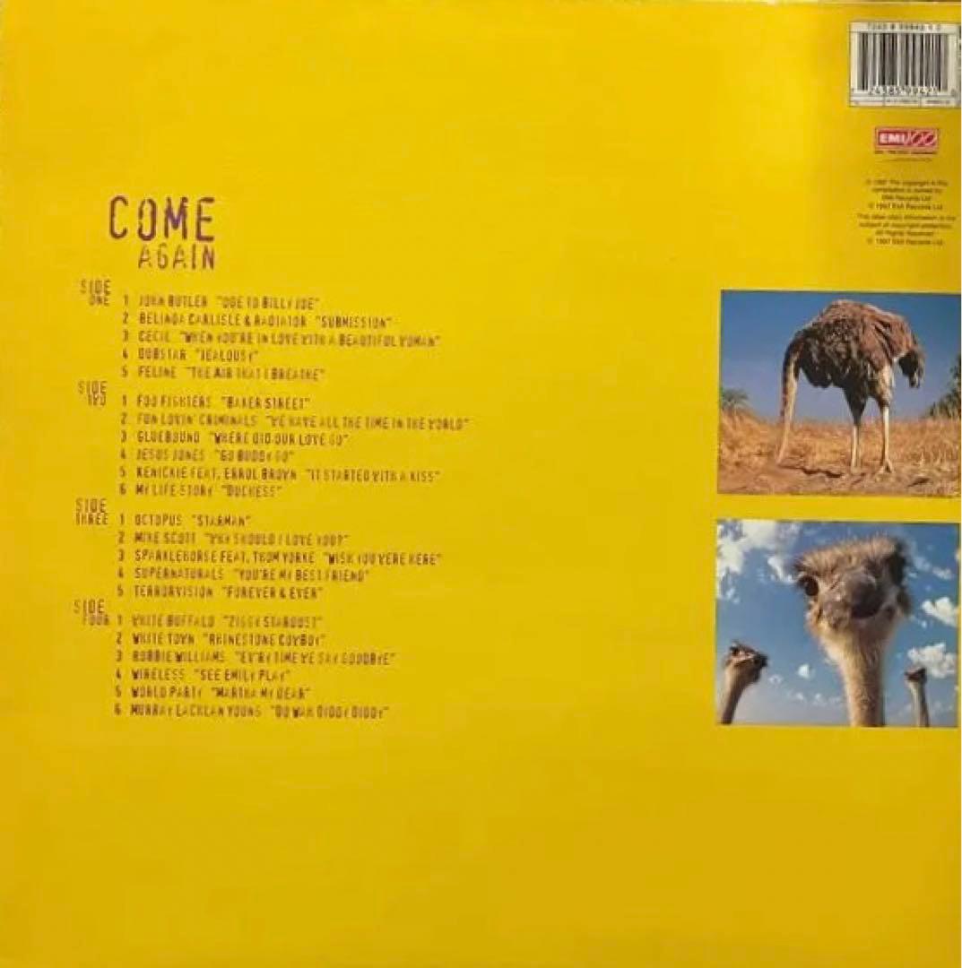 COME AGAIN オムニバス　2LP EMI100周年 LP レコード