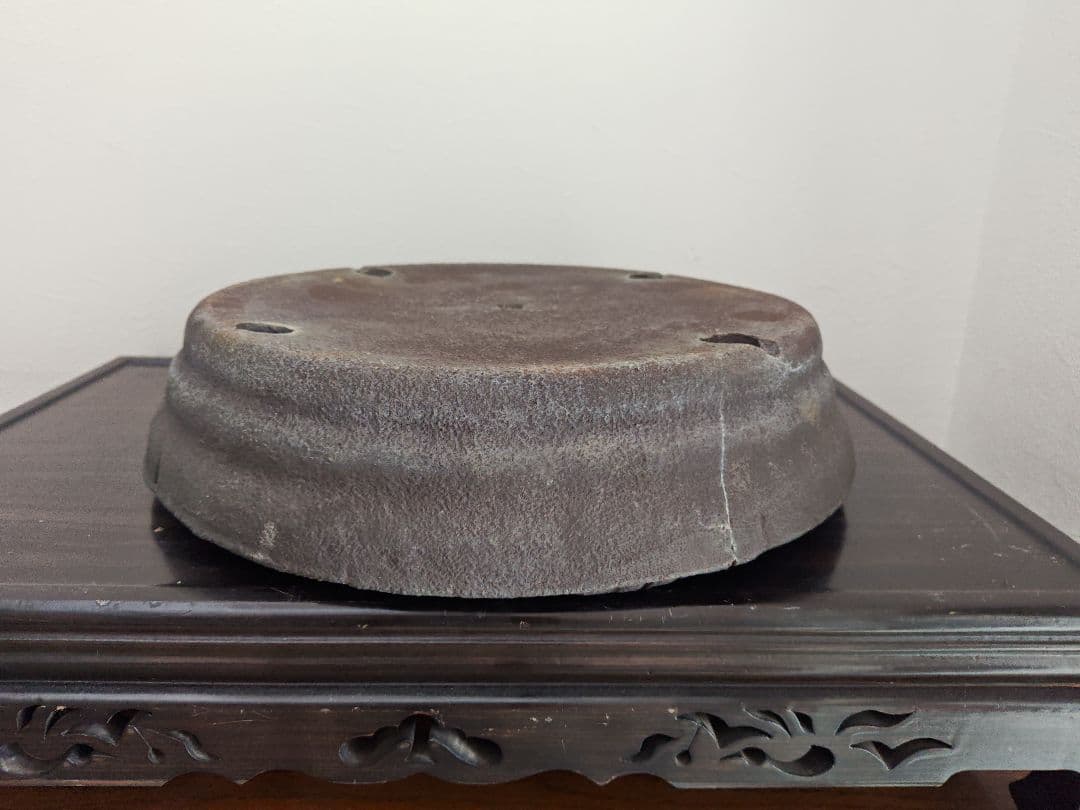 陶器製盆栽鉢 直径約40.5cm×9cm