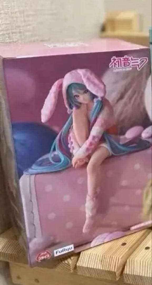 初音ミク ぬーどるストッパーフィギュア ヴィンテージドール　うさ耳パジャマ