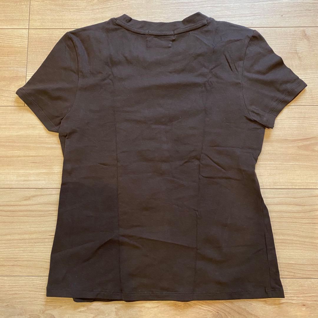 MAISON SPECIAL/PISCESS ブラウン Tシャツ