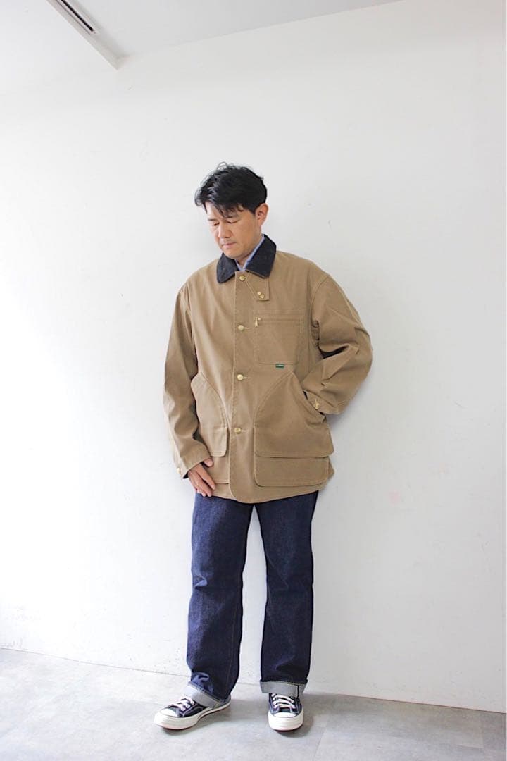 新品同様　L.L.BEAN フィールドコート　ブラウン　コーデュロイ　M