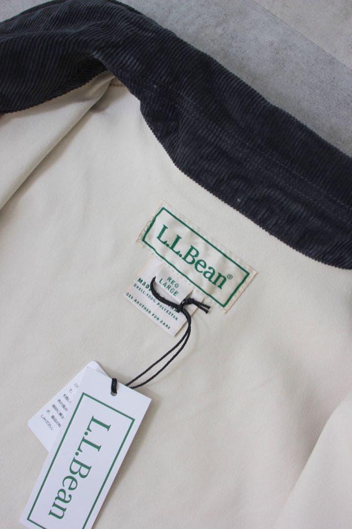 新品同様　L.L.BEAN フィールドコート　ブラウン　コーデュロイ　M