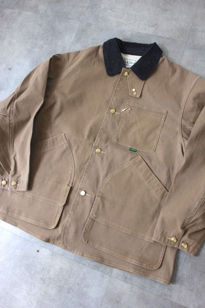 新品同様　L.L.BEAN フィールドコート　ブラウン　コーデュロイ　M