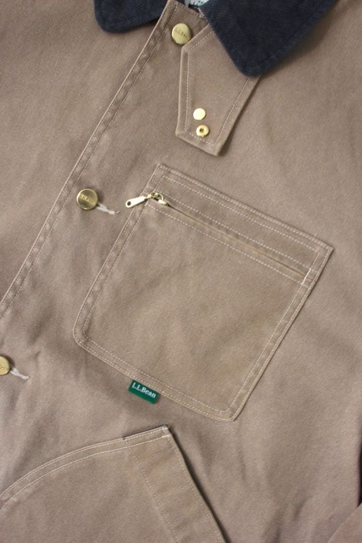 新品同様　L.L.BEAN フィールドコート　ブラウン　コーデュロイ　M