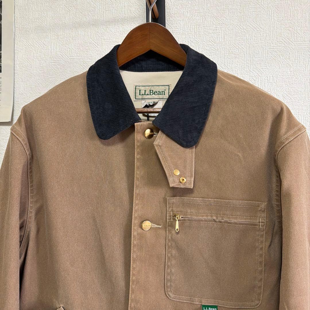 新品同様　L.L.BEAN フィールドコート　ブラウン　コーデュロイ　M