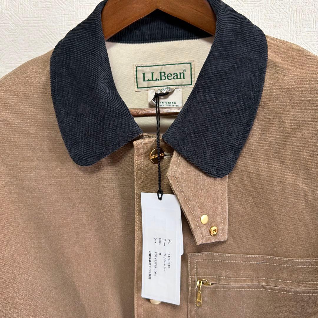新品同様　L.L.BEAN フィールドコート　ブラウン　コーデュロイ　M