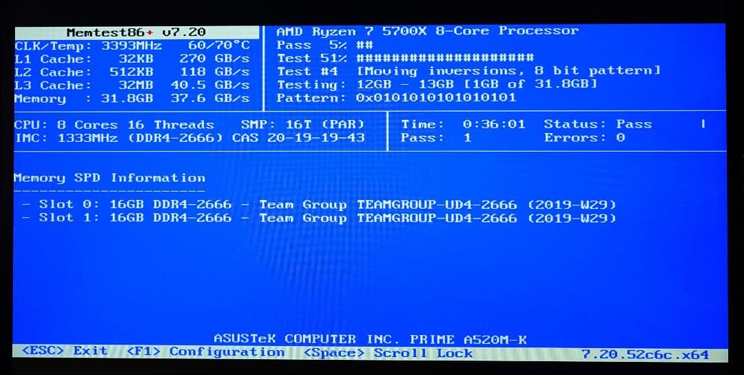 TEAM DDR4 2666 メモリー16GB ×2 計32GB 【動作確認済】