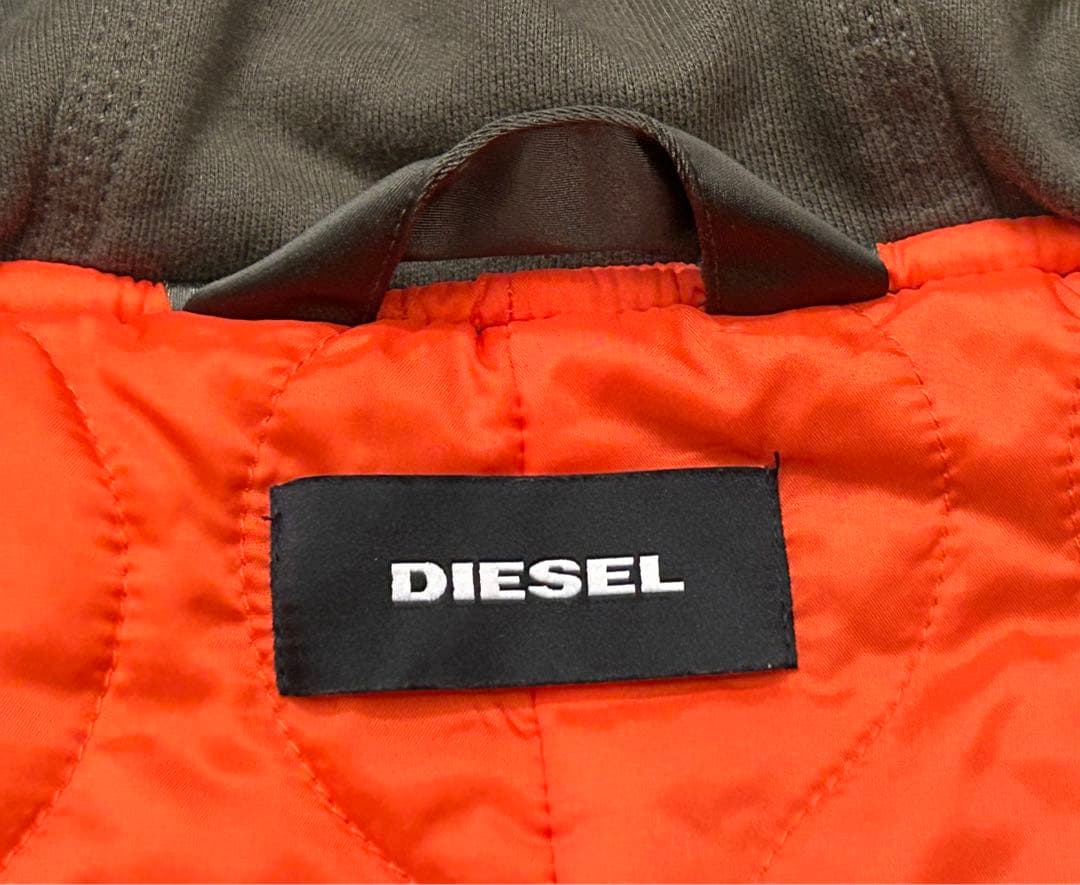 極美品　DIESEL ディーゼル　MA-1 　変形　ドッキングモッズコート　XL