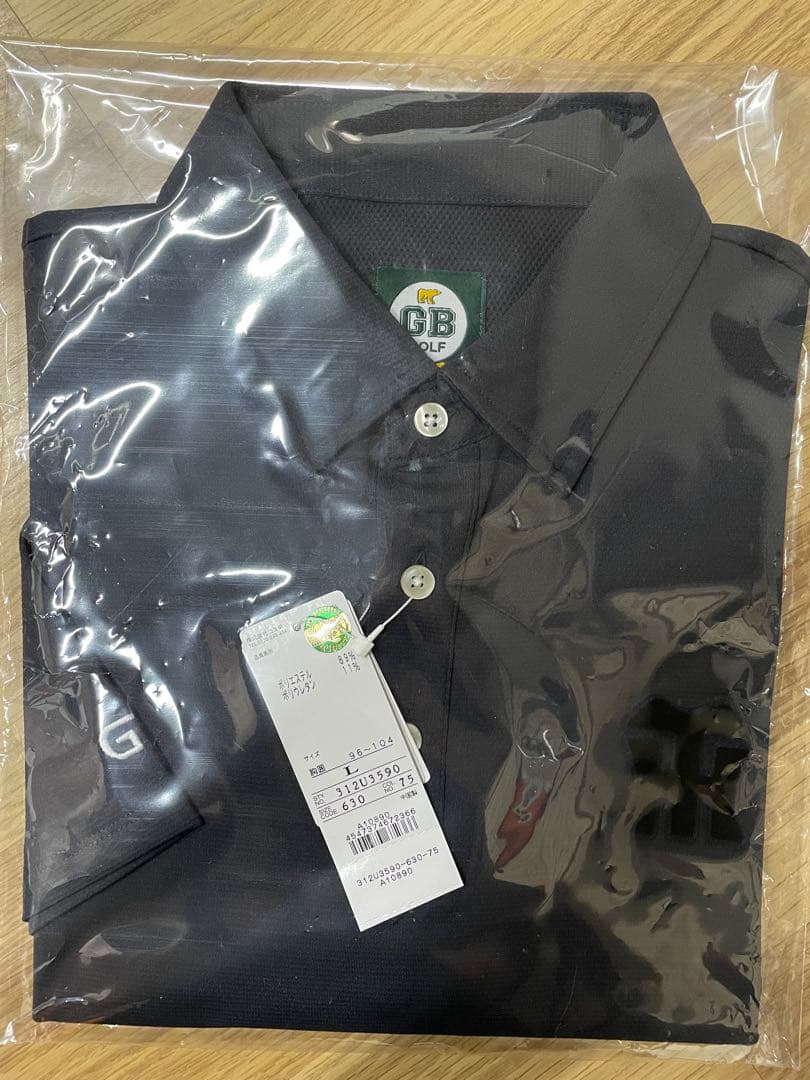 GB GOLF 阪神タイガース　コラボ　ポロシャツ　黒　新品未使用タグ付き