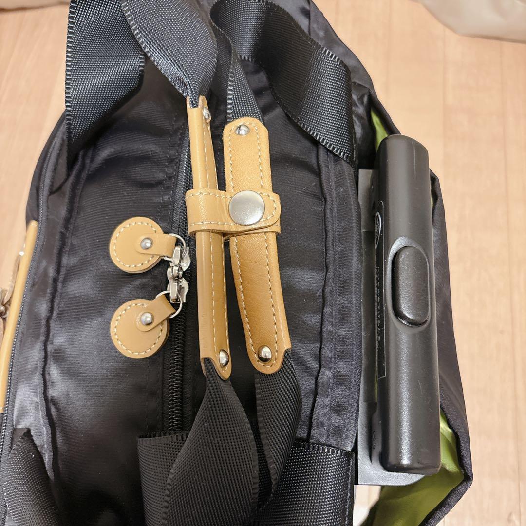 【美品】Kanana project 一体型キャリーバッグ 車輪カバー付