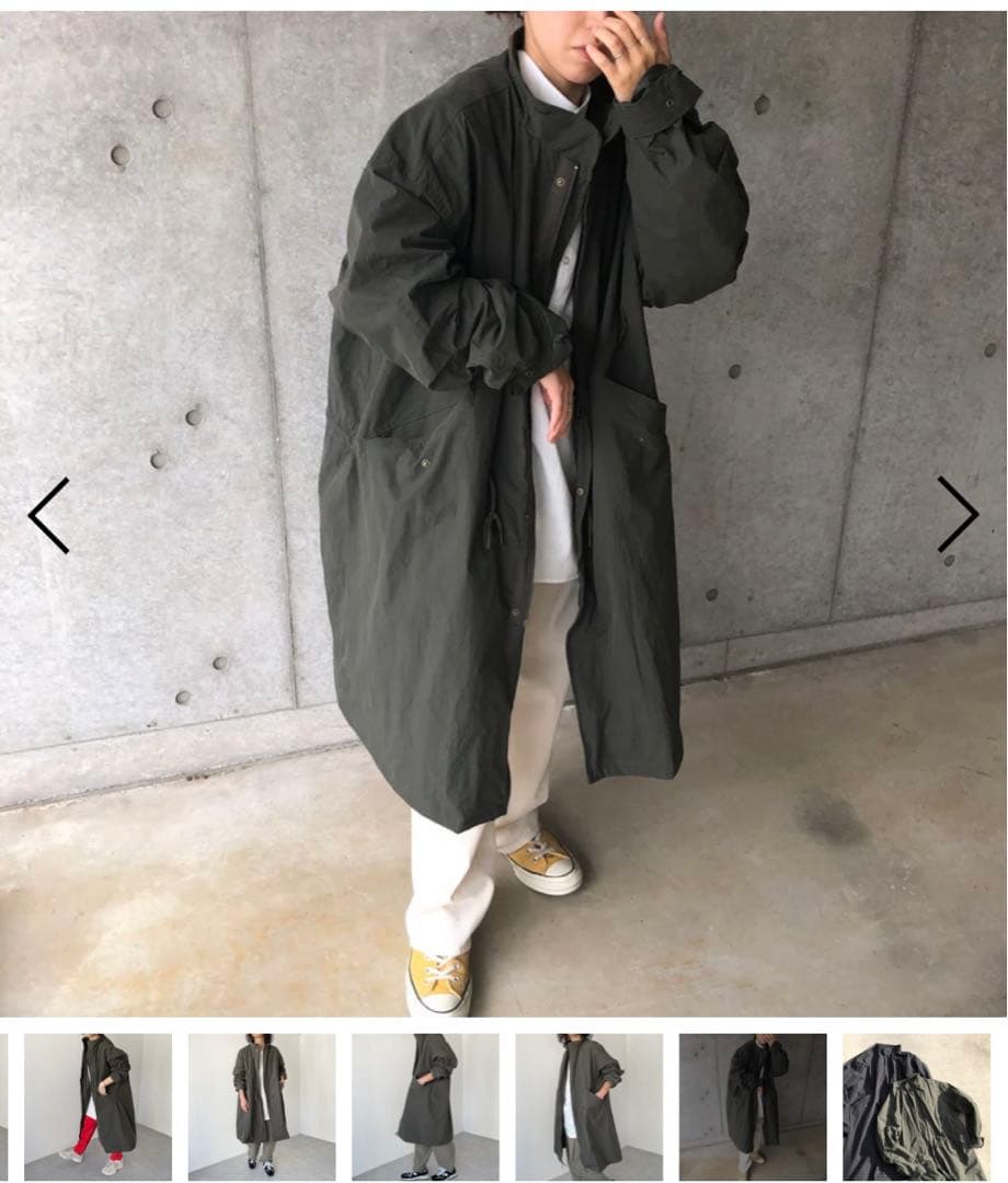 natto モッズコート　ウィメンズ　新品　ハイクオリティミリタリーモッズコート