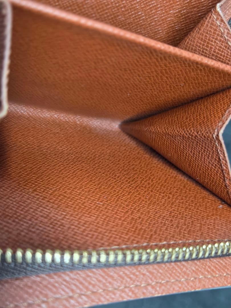 LOUIS VUITTON ルイヴィトン モノグラム コンパクトジップ 折り財布