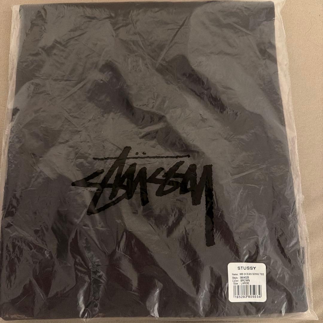 トップス Stussy x Wales Bonner Ocean Song Tee