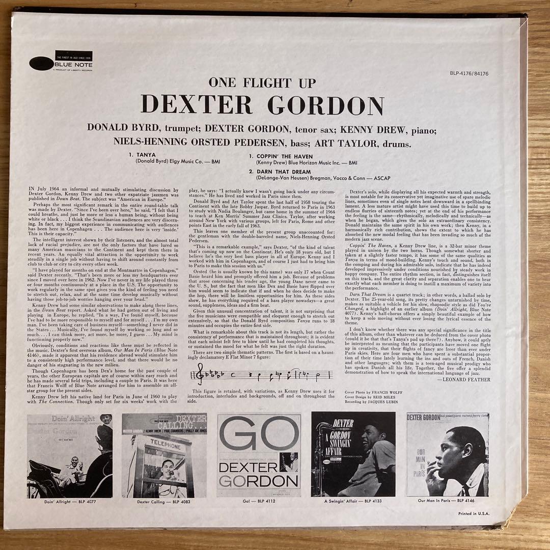 DEXTER GORDON ONE FLIGHT UP デクスター・ゴードン