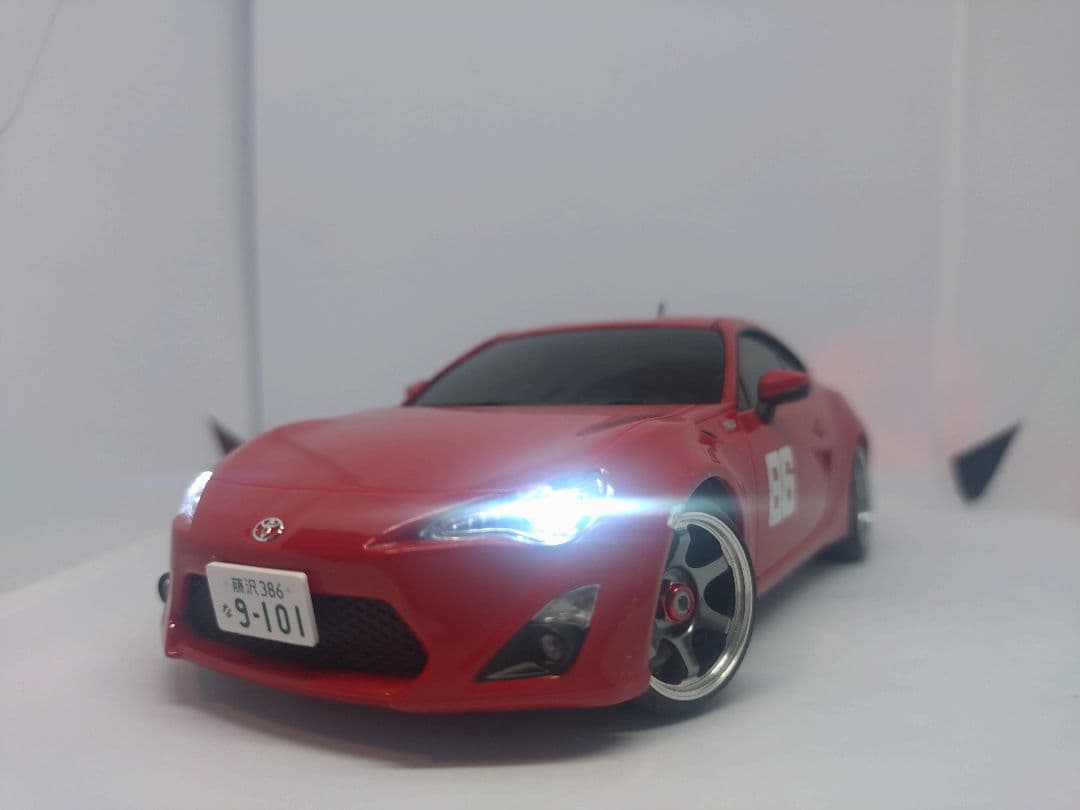 京商 ミニッツ 86 MF GHOST MFゴースト LED電飾加工ボディ