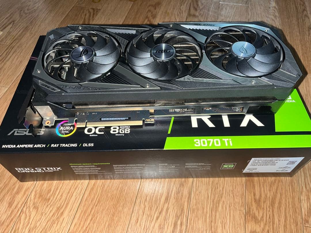 グラフィックボード・グラボ・ビデオカード ASUS ROG STRIX GeForce RTX 3070ti