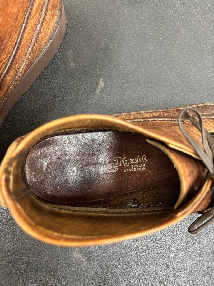 Russell Moccasin 9D ラッセルモカシン　チャッカブーツ