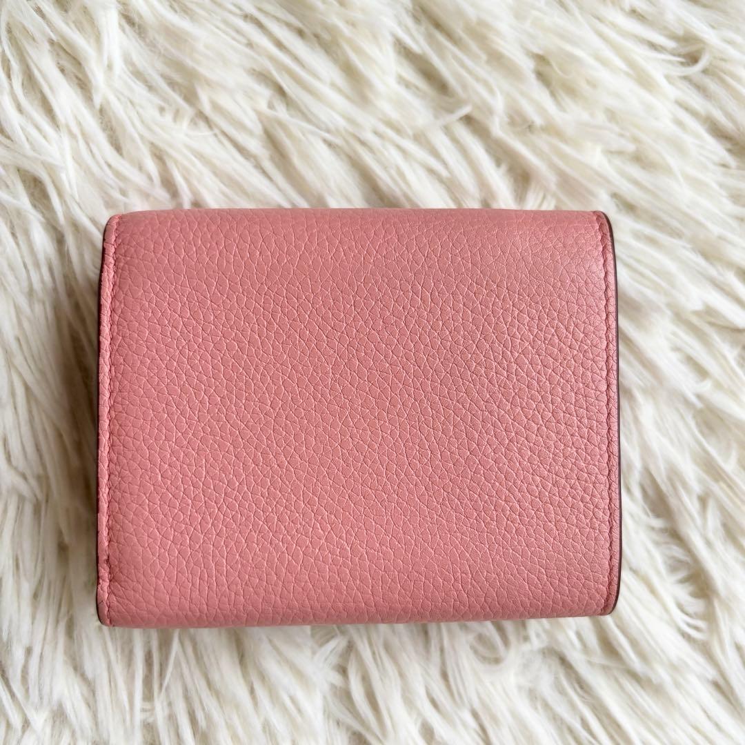 LOEWE バーティカルスモールトリフォールドウォレット アナグラム