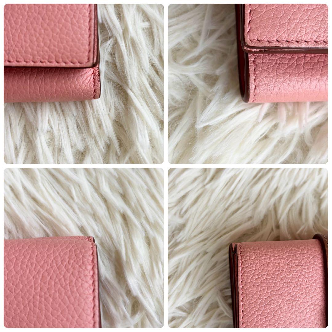 LOEWE バーティカルスモールトリフォールドウォレット アナグラム