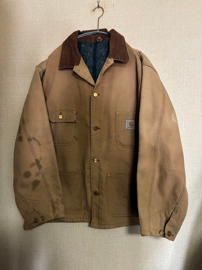 CarHartt 裏地ブランケット生地 チョアコート