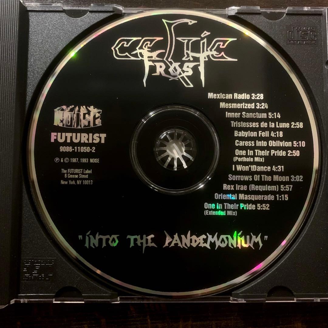 洋楽 CELTIC FROST - Into the Pandemonium
