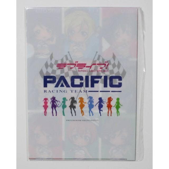 ラブライブ μ’s×レーシングチーム 非売品 特典クリアファイル 3枚セット