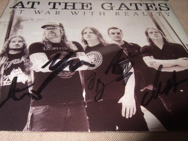AT THE GATES,新品,直筆サイン入り,メロデス,アット・ザ・ゲイツ