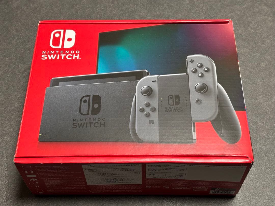 l*5様 【美品（おまけ付き）】Switch グレー　マリオパーティ　ゼルダの伝