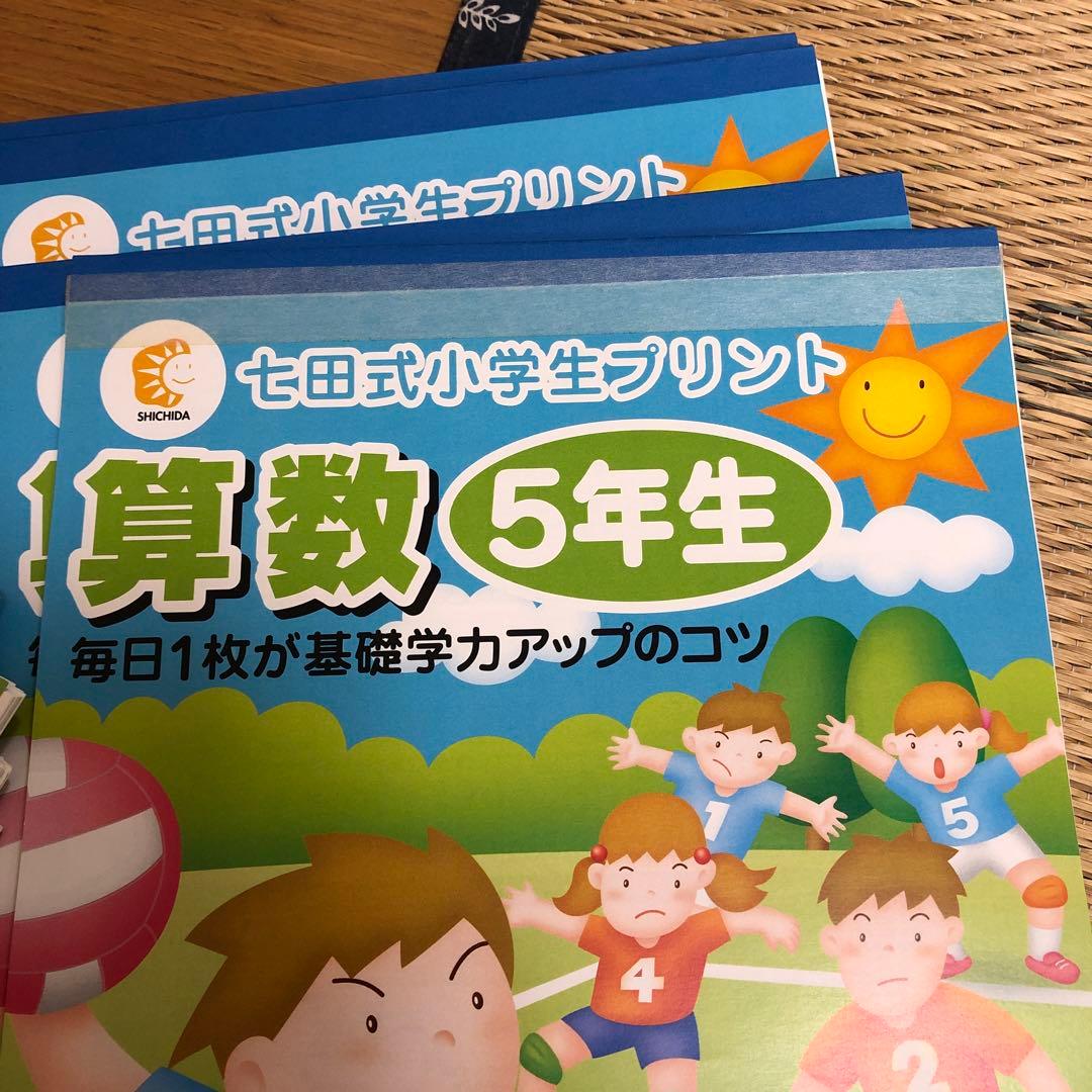 しちだ小学生プリント5年生算数国セット