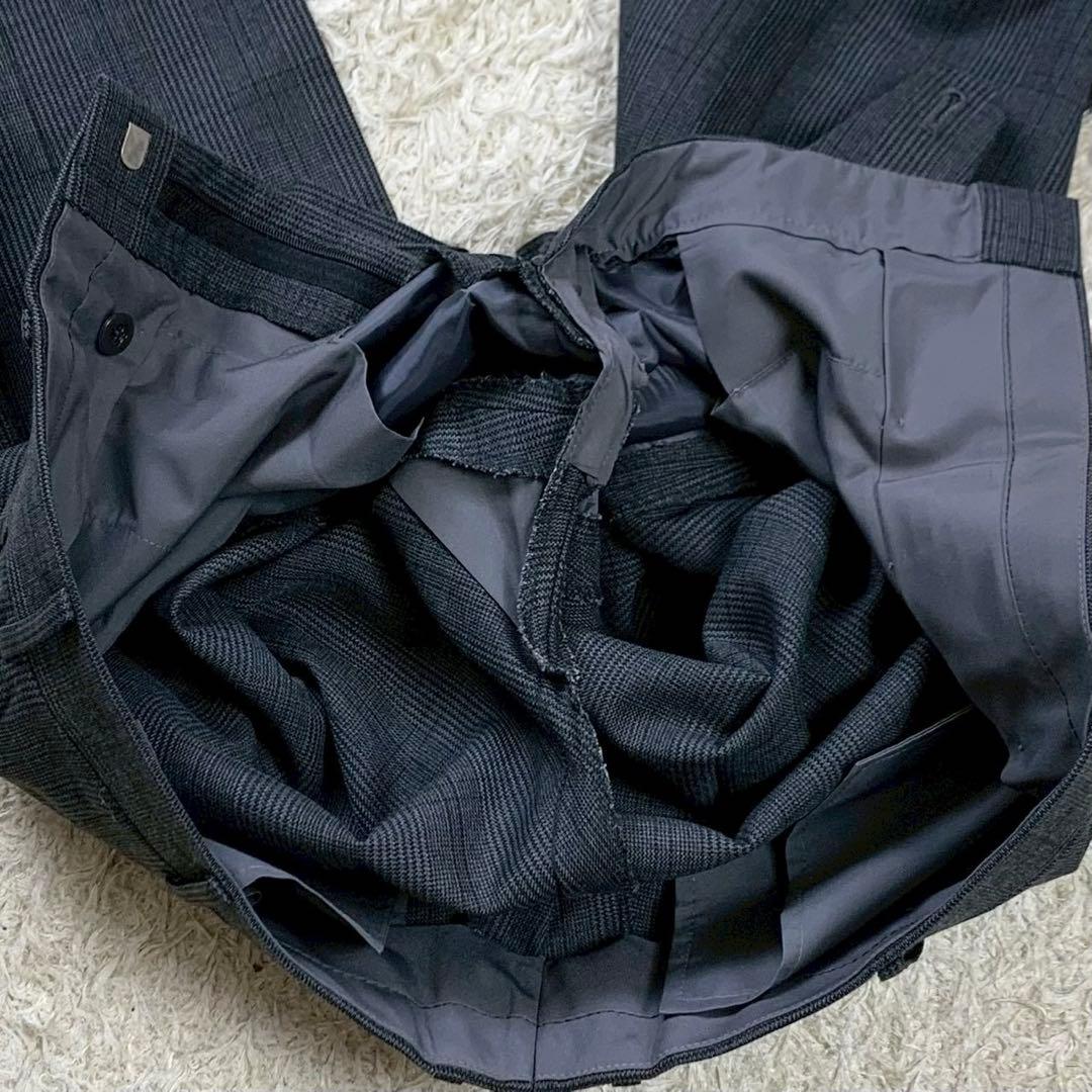 美品 TABURO 日本製 スーツ スリーピース グレンチェック ビジネス