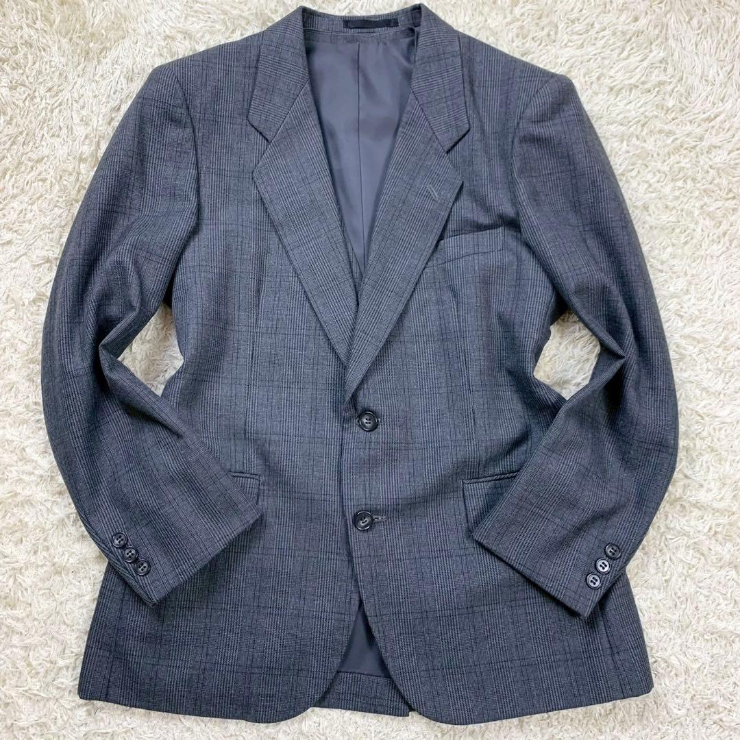 美品 TABURO 日本製 スーツ スリーピース グレンチェック ビジネス