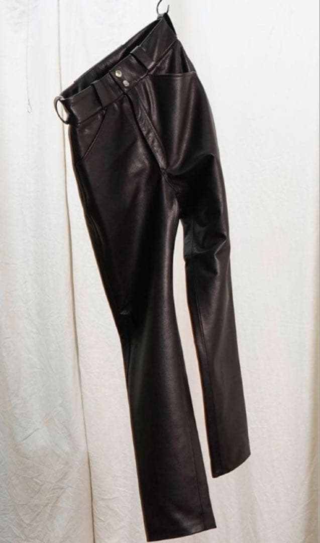22AW comoli ホースレザー ライダーパンツ