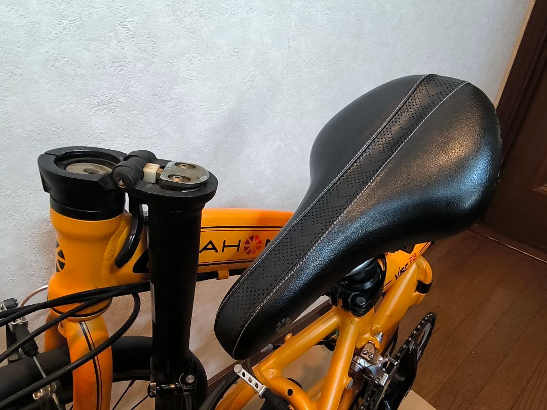 折りたたみ自転車 黄色 20インチ