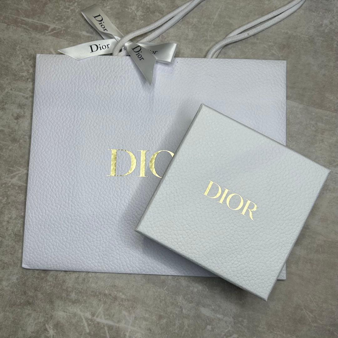 美品✨クリスチャンディオール ロゴ キャンバス 三つ折り財布