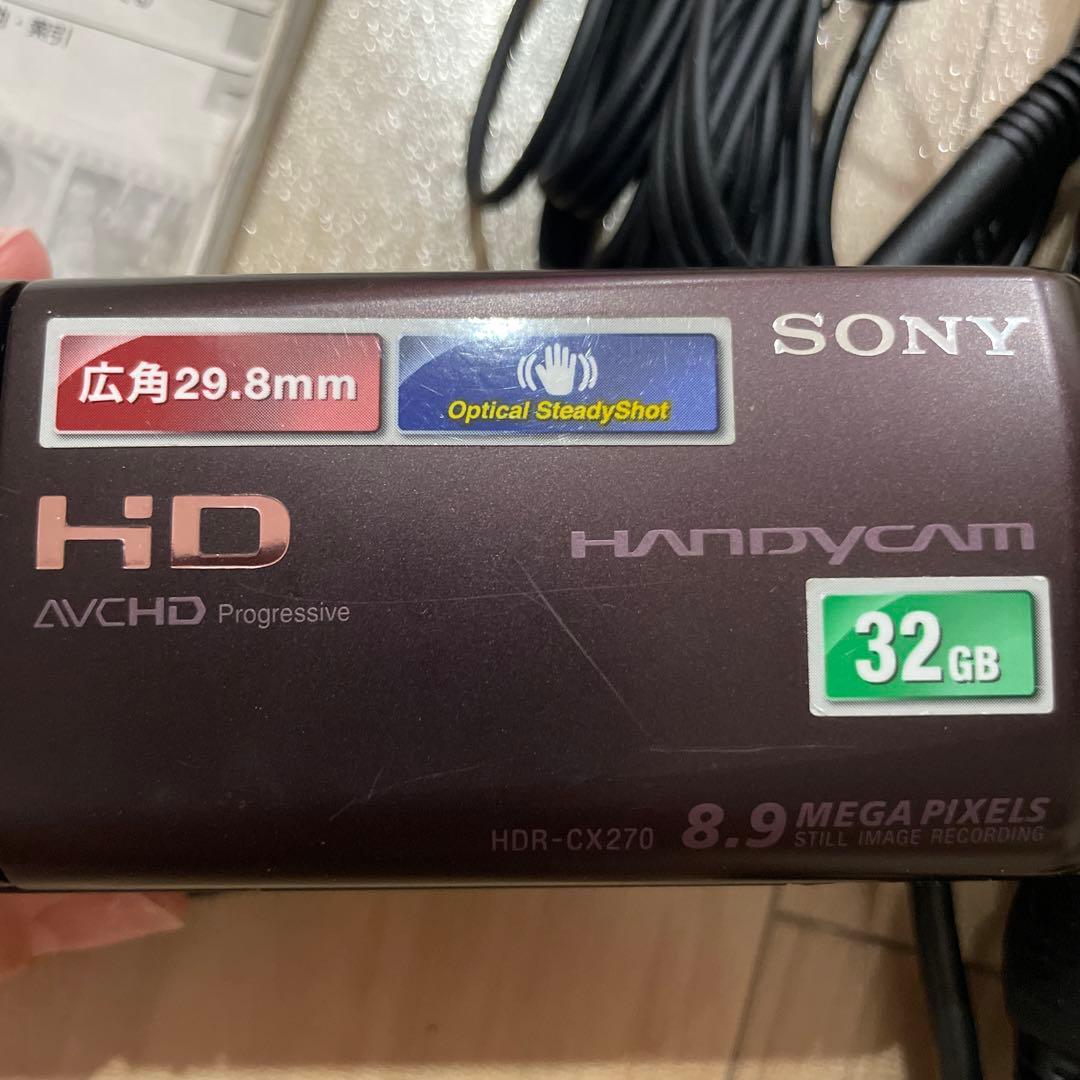 SONY HAR-CX270V ビデオカメラ
