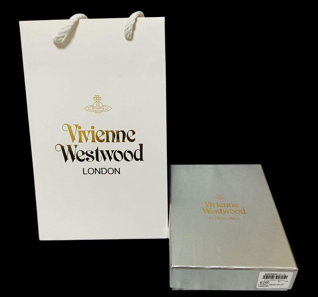 【新品】Vivienne Westwood 3つ折り財布 エナメル 赤 正規品