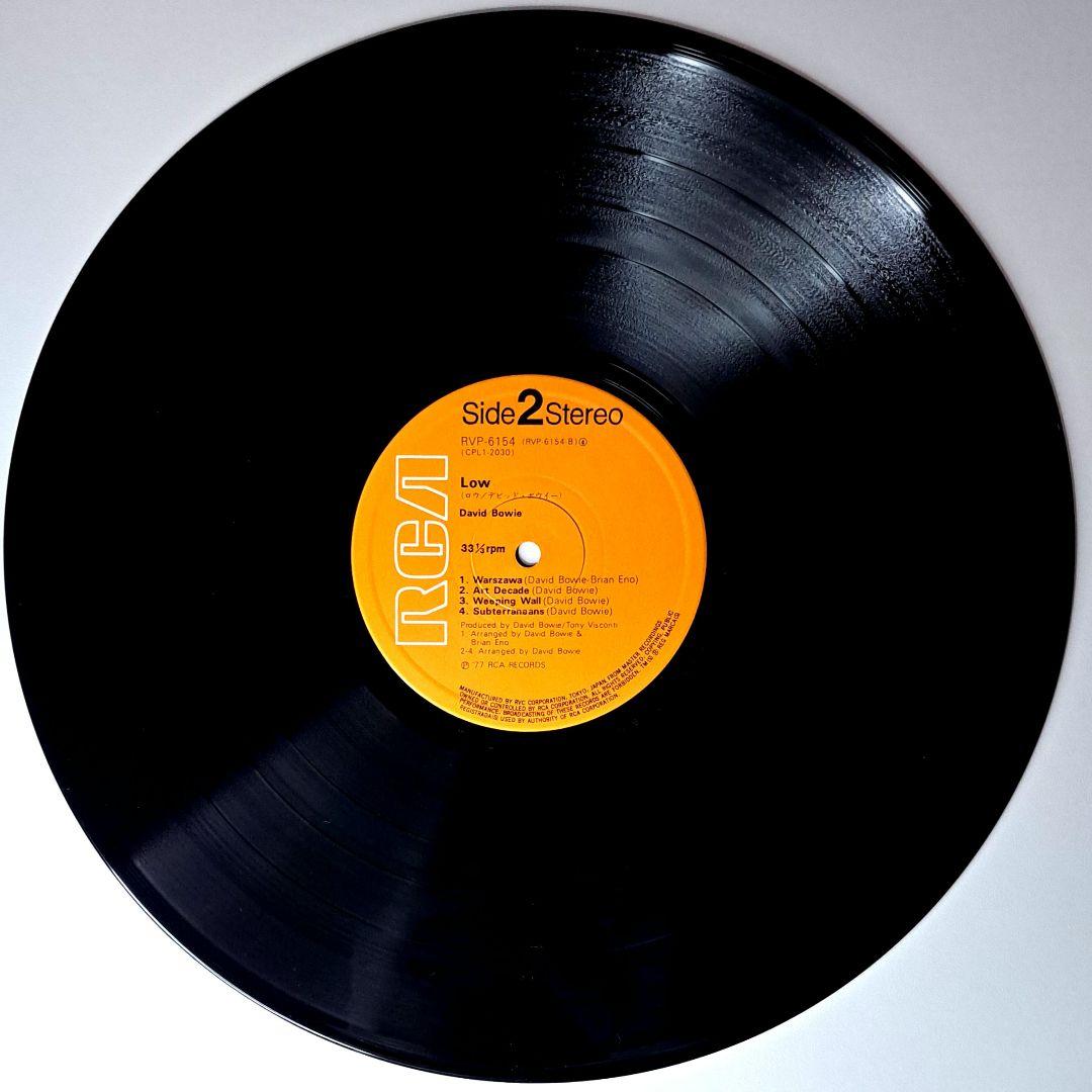 美品　David Bowie　Low　初回盤　レコード　LP　デビットボウイ