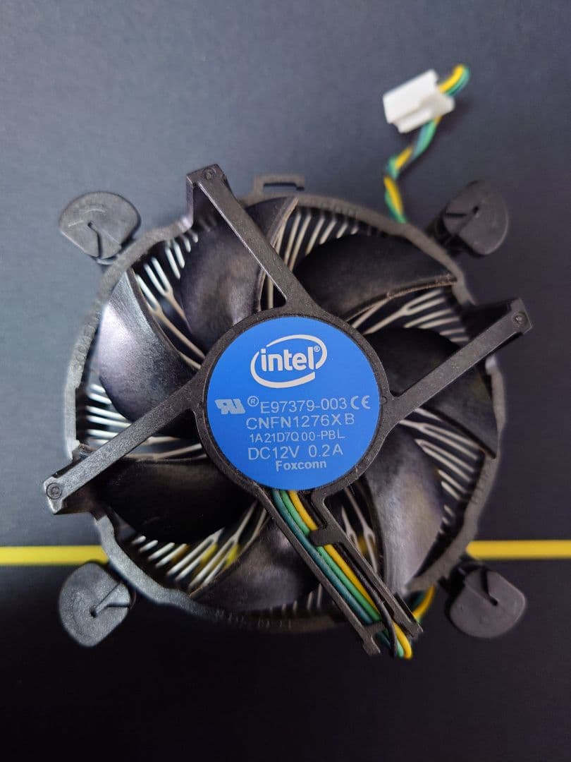 Intel Core i5-10400f CPU + クーラー