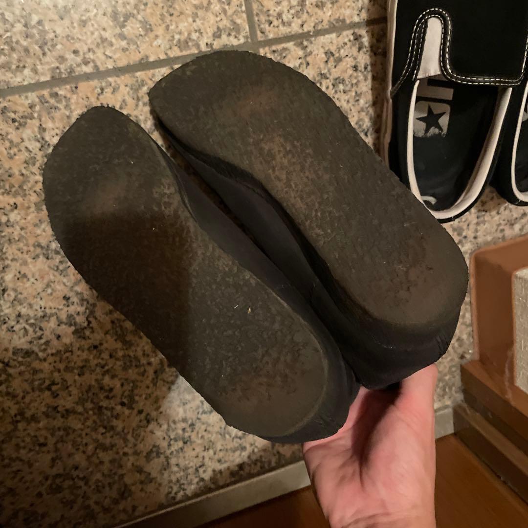 クラークス　ワラビー　ブラック　26cm
