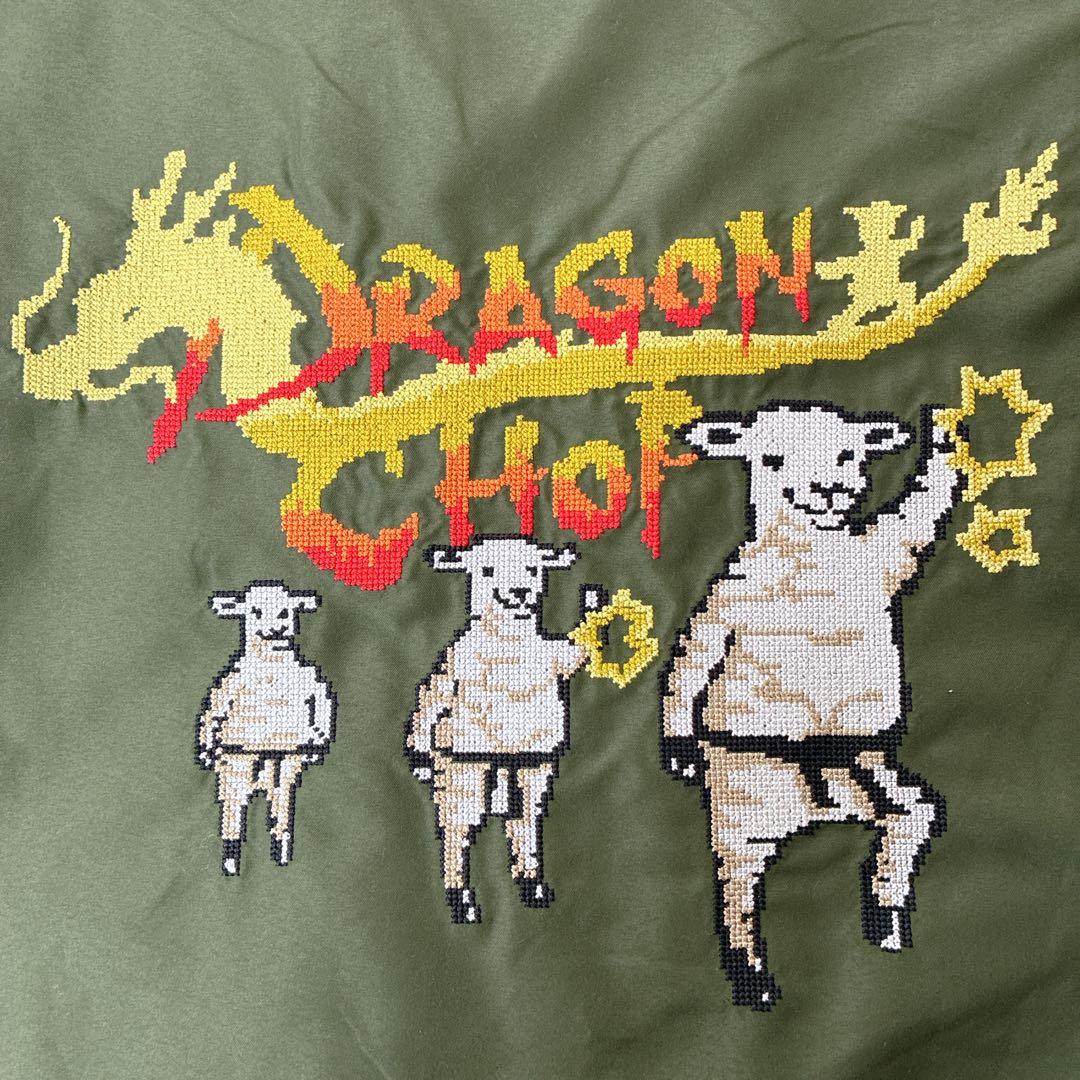 専用✨グラニフ ドラゴンラムチョップ ブルゾン Lサイズ ドロップショルダー