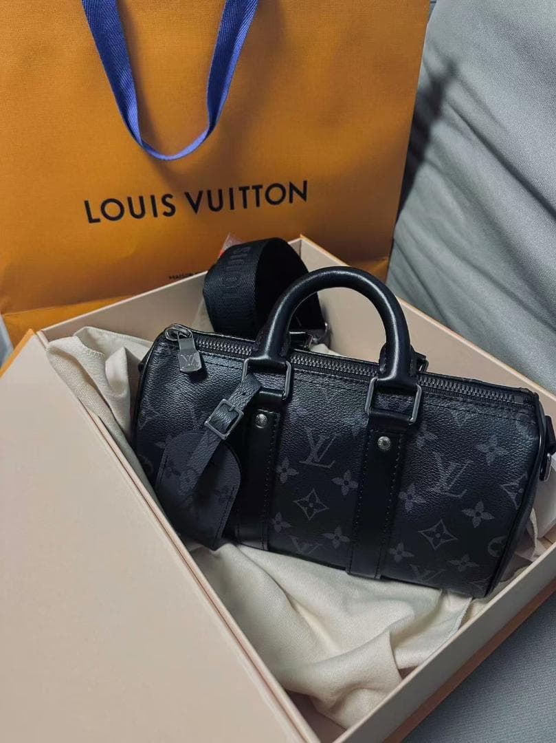 Louis ☆Vuitton ボストンバッグ ブラック~~~