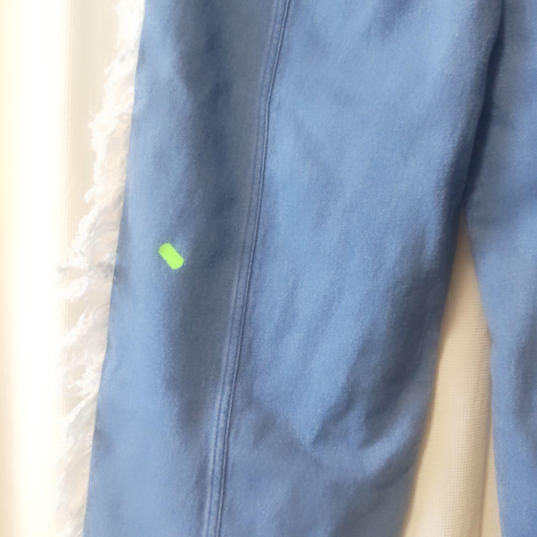 まーちゃん☆新品 L アディダス ジーンズ フレイドジーンズ