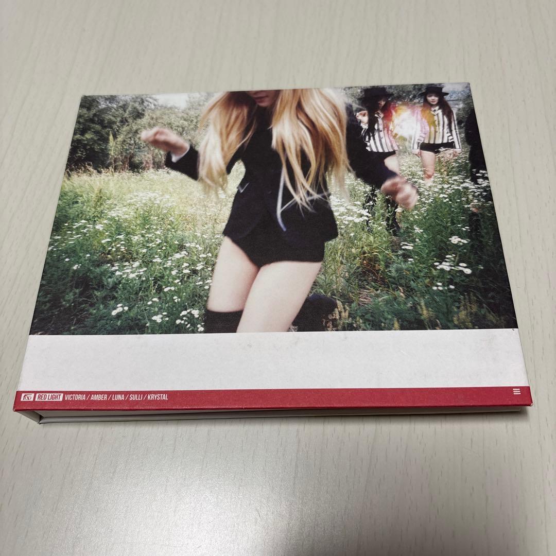 f(x) RED LIGHT アルバム フォトカード付き