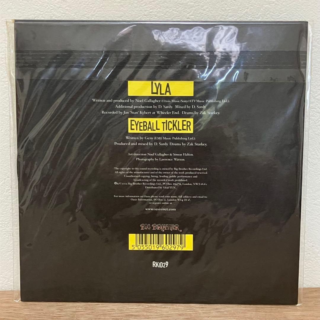 激レア！未開封！oasis LYLA 7inch レコード アナログ