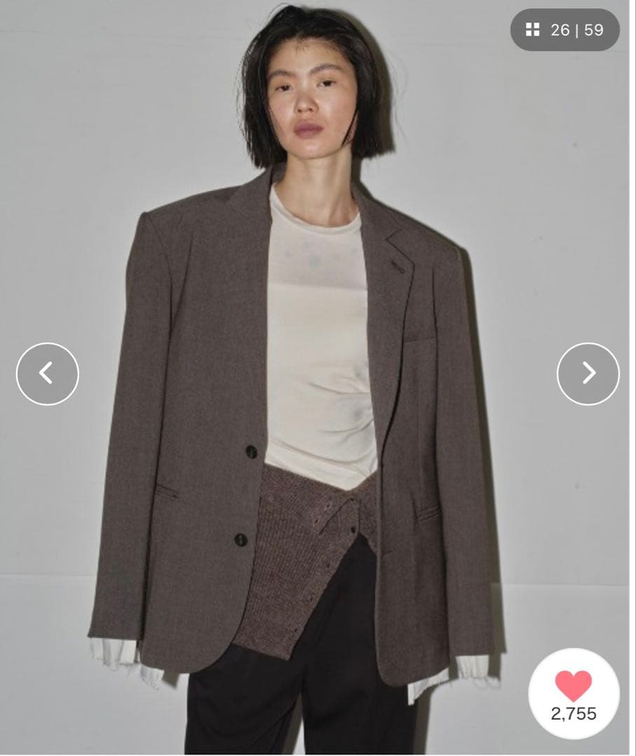 ジャケット・アウター TODAYFUL Over Shoulder Jacket 38size